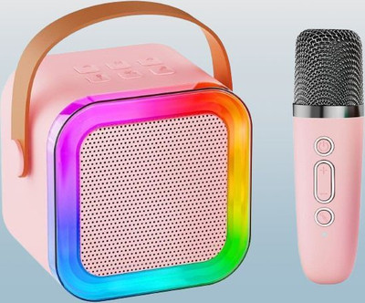 Athiva araoke Mic System for Home Singing Magic Ai Voice Changer 5.6 W Bluetooth Home Audio Speaker(Multicolor, 5.1 Channel)