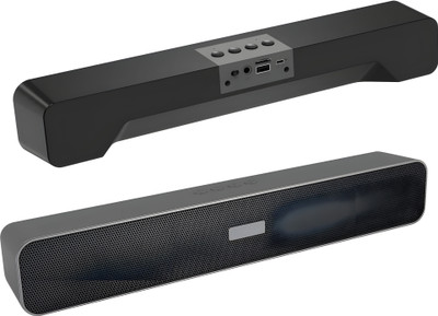 RZW Bluetooth with 48 Hours Playtime. Wireless Exceptional Sound Quality Soundbar 16 W Bluetooth Home Audio Speaker(Black, 5.1 Channel)