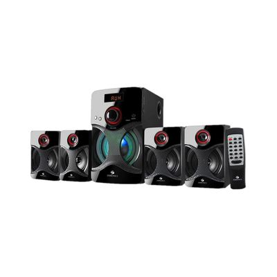 ZEBRONICS ZEB-BT4440RUCF 60 Watt Bluetooth Home Audio Speaker(Black, 4.1 Channel)