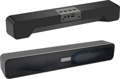 RZW Musicbot Evo with 16W Immersive Sound, 10Hrs Playtime, Punchy Bass & Aux Port 16 W Bluetooth Home Audio Speaker(Black, 5.1 Channel)