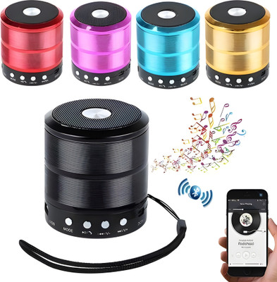 Clairbell Bluetooth Speaker, Portable 5Watt with FM Radio, Mic & USB Pen Drive SlotA415 5 W Bluetooth Home Theatre(Multicolor, 4.1 Channel)