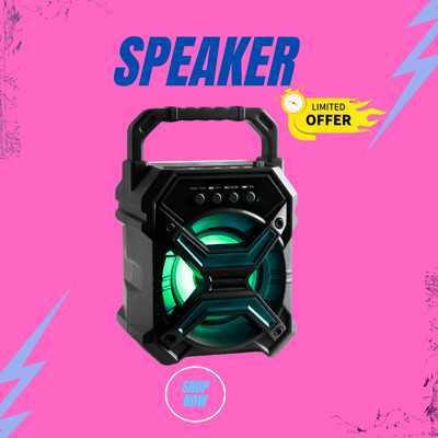 FRONY DJ BOX Portable Stereo Sound with 1200mAh Battery, 10W Bluetooth SpeakerPW206 10 W Bluetooth Home Audio Speaker(Multicolor, 5.1 Channel)