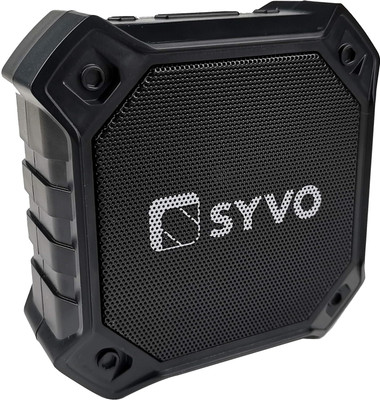 Syvo Bluetooth 5.0 Aluminium Alloy Portable 3 W Bluetooth Home Audio Speaker(Black, Stereo Channel)