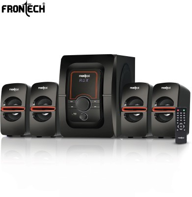 Frontech SW-0152 4.1 Channel System Multimedia Speaker 70 W Bluetooth Home Audio Speaker(Black, 4.1 Channel)