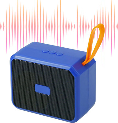 DRUMSTONE Compact Bluetooth Speaker – 5W HD Sound, TWS, 6-Hour Playtime & 400mAh Power 5 W Bluetooth Home Audio Speaker(Blue, Mono Channel)