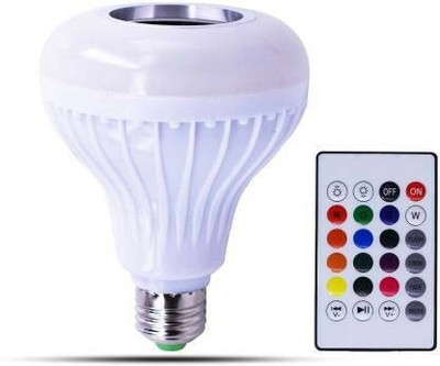 NEELTREDE LED Music Bulb With Bluetooth Speaker| Smart Bulb LED Music Bulb 10 W Bluetooth Home Audio Speaker(Multicolor, 4.1 Channel)
