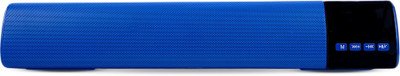 F5 SmartTech Aurora 10W Bluetooth Soundbar, 9H,Dual 2.0 Speakers,1800mAh,Multi-Input (Blue) 10 W Bluetooth Home Audio Speaker(Blue, 2.0 Channel)