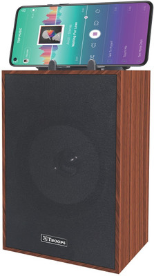 TP TROOPS TP- 3086 10 W Bluetooth Home Audio Speaker(Brown, Black, 4.2 Channel)