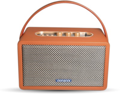 Aiwa RS-X100 Natsukasii Pro Brown 40 W Bluetooth Home Audio Speaker(Brown, Mono Channel)