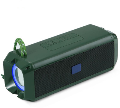 GOOD FUN High Sound L-51 Woofer 2 Horn DJ Power boost High Bass Compatible Device 10 W Bluetooth Home Audio Speaker(Green, Stereo Channel)