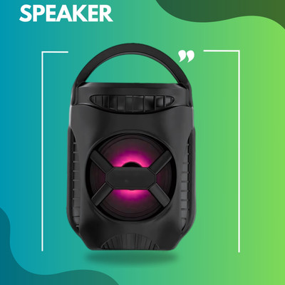 Clairbell DJ BOX 1200mAh Battery with 5 Hours Wireless Playback,Bluetooth SpeakerILP72 10 W Bluetooth Home Audio Speaker(Multicolor, 5.1 Channel)