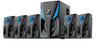 Intex R 800 5.1 FMUB 80 W Bluetooth Home Theatre(Black, 5.1 Channel)