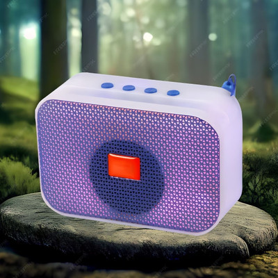 GUGGU Bluetooth Speaker M412, 5Watt HI-FI Stereo Sound, Upto 12hrs PlaytimeWT400 5 W Bluetooth Home Theatre(Multicolor, 4.1 Channel)