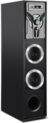 querial S-D/A 80 W Bluetooth Tower Speaker(Black, 2.0 Channel)