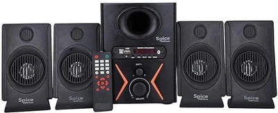 Zinitax eries F-450VV 4.1.1 Home Theater System USB, FM & Bluetooth 2700 W Bluetooth Home Theatre(Black, 4.1 Channel)