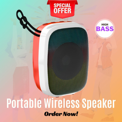 GUGGU Bluetooth Speaker Don Speaker & Mini wireless desktop speaker 8W SpeakerT197 8 W Bluetooth Speaker(Multicolor, 4.1 Channel)
