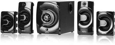 MyKey HT-X20 Home Theater System with High Bass Bluetooth USB AUX FM Remote Control 60 W Bluetooth Home Theatre(Black, 4.1 Channel)