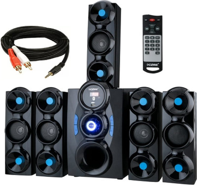 9 CORE HT-&-WX-1/85-UB BLK 150 W Bluetooth Home Theatre(Black, 5.1 Channel)