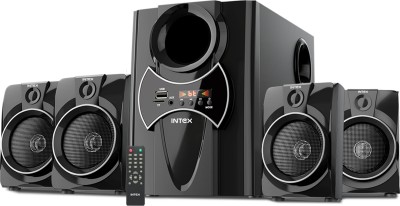 Intex 2650 Pro FMUB 4.1 Multimedia Speaker 70 W Bluetooth Home Theatre(Black, 4.1 Channel)