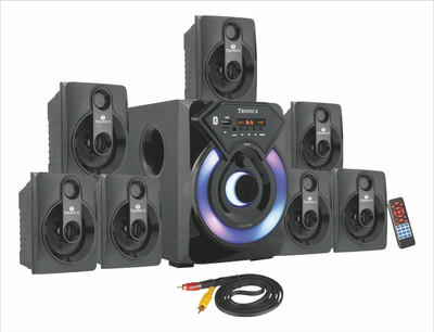 TRONICA 777 60 W Bluetooth Home Theatre(Black, 7.1 Channel)