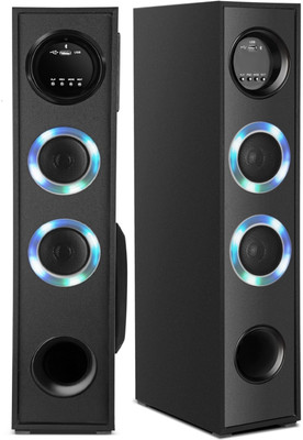 D1Y3 Multimedia Dj Box Music System Home theatre 120 W Bluetooth Home Theatre(Black, Stereo Channel)