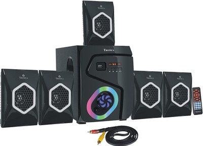TRONICA 222 40 W Bluetooth Home Theatre(Black, 5.1 Channel)