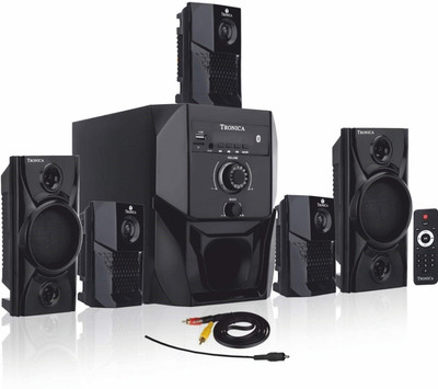 TRONICA Super King With FM/PenDrive/Sd Card/Mobile/Aux Support & Remote 50 W Bluetooth Home Theatre(Black, 5.1 Channel)