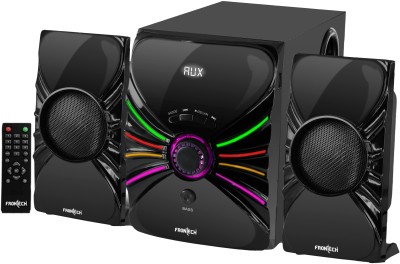 Frontech SW-0141 Bluetooth Speaker System, USB/BT/FM, LED Display 40 W Bluetooth Home Theatre(Black, 2.1 Channel)