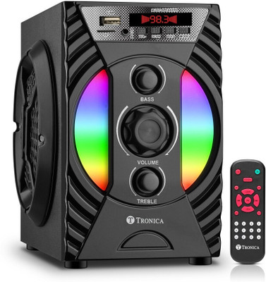 TRONICA Nano Wooden 2.0 enjoy 30 W Bluetooth Home Theatre(Black, Stereo Channel)