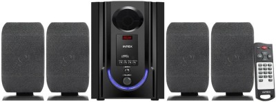 Intex 4.1 Roar 4701 (301 PRO) 70 W Bluetooth Home Theatre(Black, 4.1 Channel)