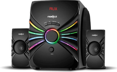 Frontech Bluetooth Speaker System, USB/BT/FM, LED Display (SW-0141) 40 W Bluetooth Home Theatre(Black, 2.1 Channel)