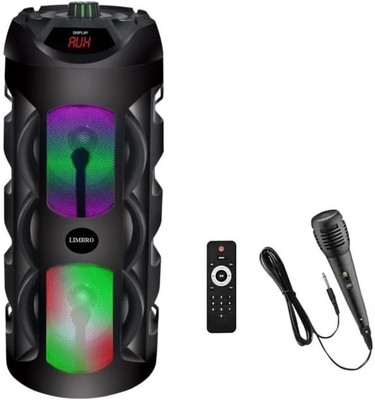 LIMBRO bluetooth speaker with mic 1000 W Bluetooth Home Theatre(Black, 2.0 Channel)