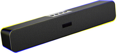 XVEP Long Bar Dual-Speaker Multimedia Radio Bluetooth Audio Support TF Card/U Disk 01 16 W Bluetooth Home Theatre(Black, 5.1 Channel)