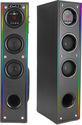 D1Y3 Multi-Conectivity Tower Speaker 120 W Bluetooth Home Theatre(Black, Stereo Channel)