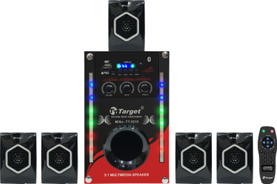Target TT-D5215 155 W Bluetooth Home Theatre(Black, 5.1 Channel)