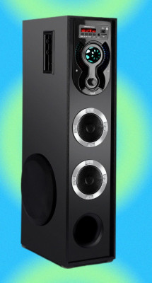 querial S-DLF 80 W Bluetooth Home Theatre(Black, 2.0 Channel)