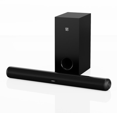 GOVO GOSURROUND 750 | 120W Bluetooth Soundbar|2.1 Channel With 5.25” Wired Subwoofer 120 W Bluetooth Soundbar  (Platinum Black, 2.1 Channel) For Rs. 3999 @ 62 %