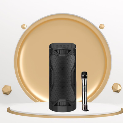 SACRO Bluetooth Party Speaker Long Battery Life With Crydtal Sound & Deep Bass F257 30 W Bluetooth Laptop/Desktop Speaker(Black, 4.1 Channel)