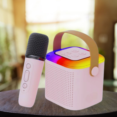 GUGGU Bluetooth Speaker Support FM/AUX/USB With Karaoke Mic and High Quality SoundE448 10 W Bluetooth Laptop/Desktop Speaker(Multicolor, 4.1 Channel)