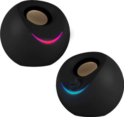ZEBRONICS Zeb-Blues (Zeb-APCPK 1) 8 W Laptop/Desktop Speaker(Black, 2.0 Channel)
