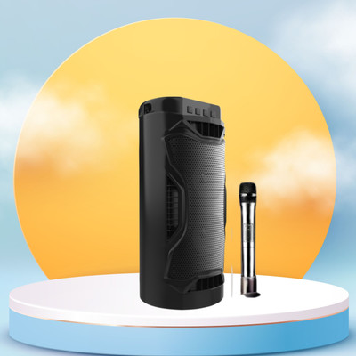 SACRO Bluetooth Party Speaker Long Battery Life With Crydtal Sound & Deep Bass F485 30 W Bluetooth Laptop/Desktop Speaker(Black, 4.1 Channel)