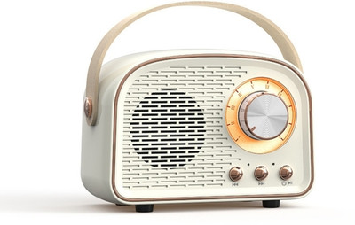 Walrus RETRO 3 W Bluetooth Laptop/Desktop Speaker(Beige, 2.1 Channel)