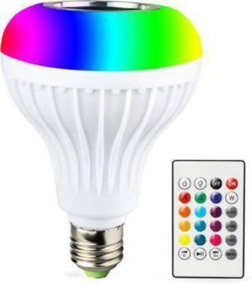 YAROH M18_Bulb speaker Smart LED Bulb with Bluetooth Speaker, 12W 10 W Bluetooth Laptop/Desktop Speaker(Multicolor, 4.1 Channel)