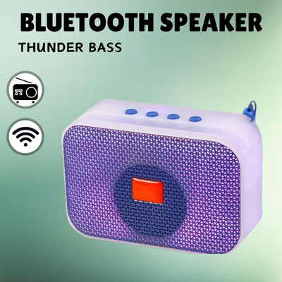 SACRO M412 Bluetooth Speaker With Deep Sound & Unique Style Support USB/FM/SD CardA137 5 W Bluetooth Laptop/Desktop Speaker(Multicolor, 4.1 Channel)