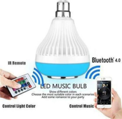 YAROH M16_Bulb speaker Smart LED Bulb with Bluetooth Speaker, 12W 10 W Bluetooth Laptop/Desktop Speaker(Multicolor, 4.1 Channel)