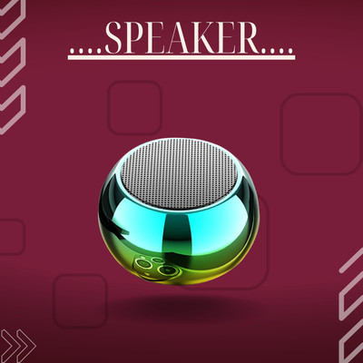 Clairbell Bluetooth Speaker M3 Plus with Mic, Hand-Free Wireless Portable 5W SpeakersA250 5 W Bluetooth Laptop/Desktop Speaker(Multicolor, 4.1 Channel)