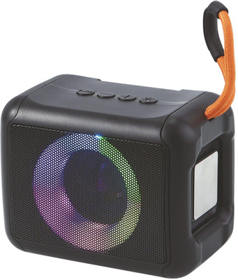 Sanjana Collections Disco Light Bluetooth Speaker USB,SD card Slot 10 W Bluetooth Laptop/Desktop Speaker(Black, 5.0 Channel)