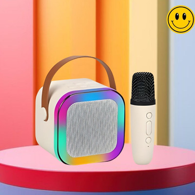 Clairbell K12 (PORTABLE DESKTOP BLUETOOTH SPEAKER) Crydtal Sound With RGB LightK233 10 W Bluetooth Laptop/Desktop Speaker(Multicolor, 4.1 Channel)