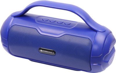ZEBRONICS ZEB-SOUND FEAST 40 ( ZEB-PSPK 48) 8 W Bluetooth Party Speaker(Blue, Stereo Channel)