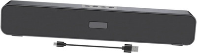 ZWOLLEX Wireless Portable Stereo Subwoofer Speaker Powerful Loudspeaker Outdoor 10 W Bluetooth Soundbar(Black, Stereo Channel)